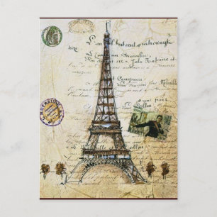 Antike PARIS POSTKARTE