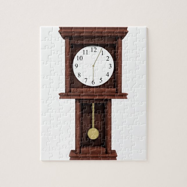 Antike Pendeluhr Puzzle (Vertikal)