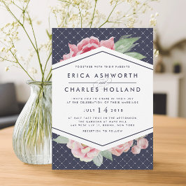 Antike Peony | Einladung zur Hochzeit von Hochzeit