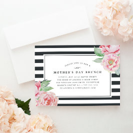 Antike Peony | Mother's Day Brunch Einladung