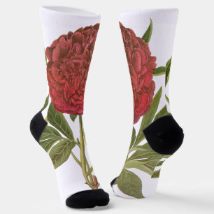 Antike Pfingstrosen, Pfingstrosen-Blumen von Basil Socken