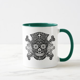 Antike Piratenkrankenschwester Tasse