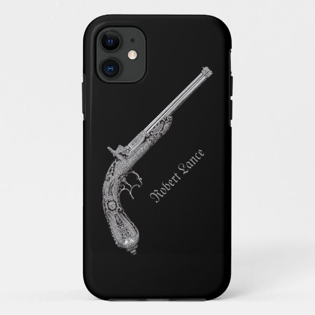 Antike Pistole persönlicher iPhone 5 Fall Case-Mate iPhone Hülle (Rückseite)