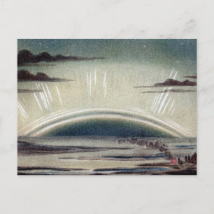 Antike Polarbilder der Arktis Postkarte