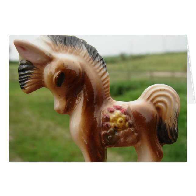 Antike Pony (Vorderseite (Horizontal))
