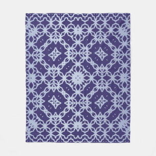 Antike portugiesische Azulejo-Keramik. Grafikdesig Fleecedecke