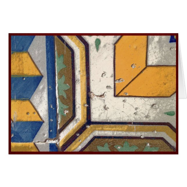 Antike portugiesische Fliesen (Vorderseite (Horizontal))