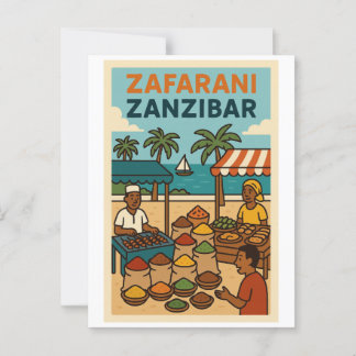 Antike Postkarte - Ostafrika