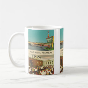 Antike Postkarte, Pine Bluff, Arkansas Kaffeetasse