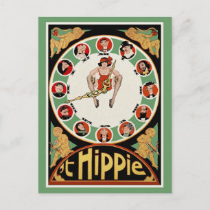 Antike Postkarte: 't Hippie von C. Verschuuren Postkarte