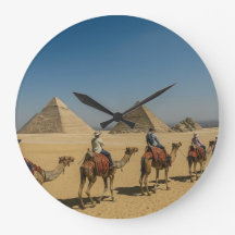 Antike Pyramiden von Ägypten Wüstenkamelritt