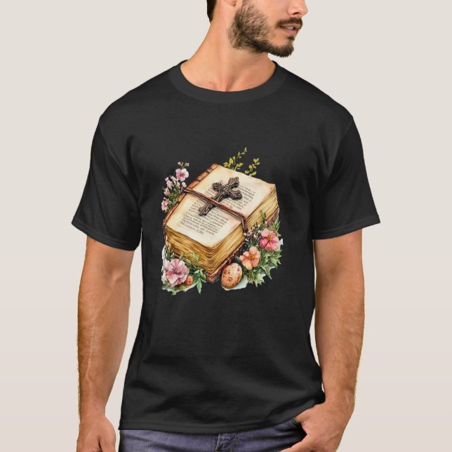 Antike religiöse Ostern-Kunst T-Shirt (Vorderseite)