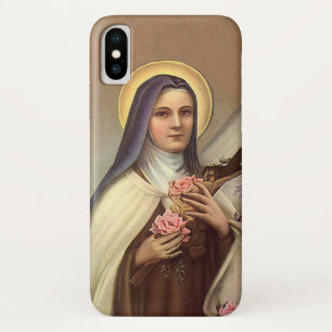 Antike religiöse Ostern, Nonne mit Kreuz iPhone X Hülle