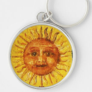 ANTIKE RENAISSANCE TAROTS 19 /THE SUN SCHLÜSSELANHÄNGER