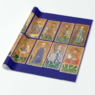 ANTIKE RENAISSANCE-TAROTS GESCHENKPAPIER