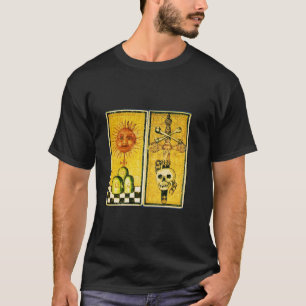 ANTIKE RENAISSANCE TAROTS/THE SUN , ACE OF SWORDS T-Shirt