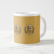Antike Retro-Kaffeemaschine Keramikbecher