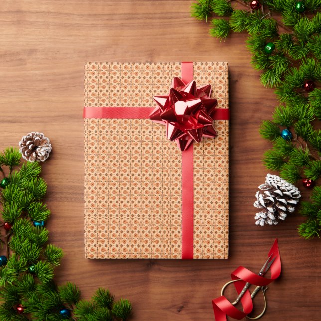 antike Rockkunst Geschenkpapier (Feiertagsgeschenk)