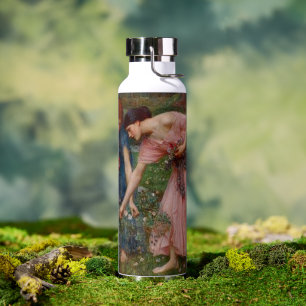 Antike Romantische Gartendamen Präraffaelitisch Trinkflasche