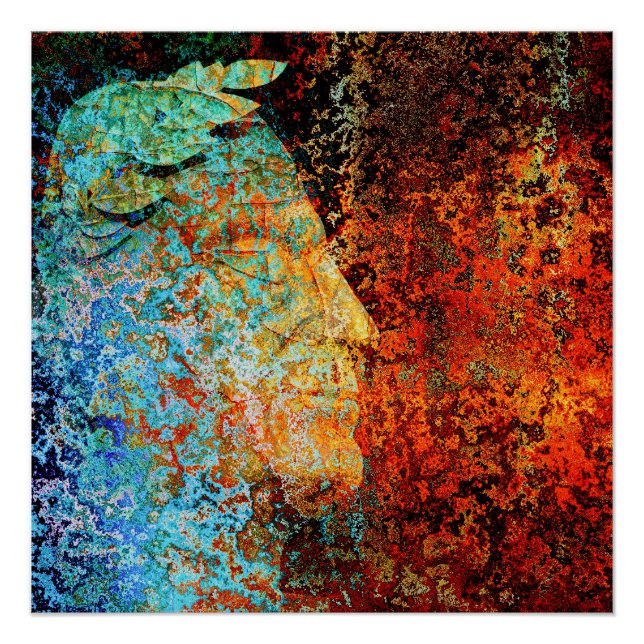 Antike römische Caesar-Erinnerungen Poster (Vorderseite)