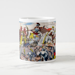 Antike römische Soldatenspielzeuge Jumbo-Tasse