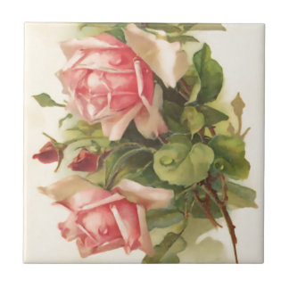 Antike Rosa Rose Fliese