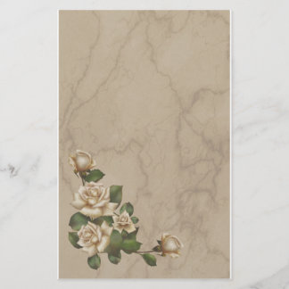 Antike Rose Briefpapier