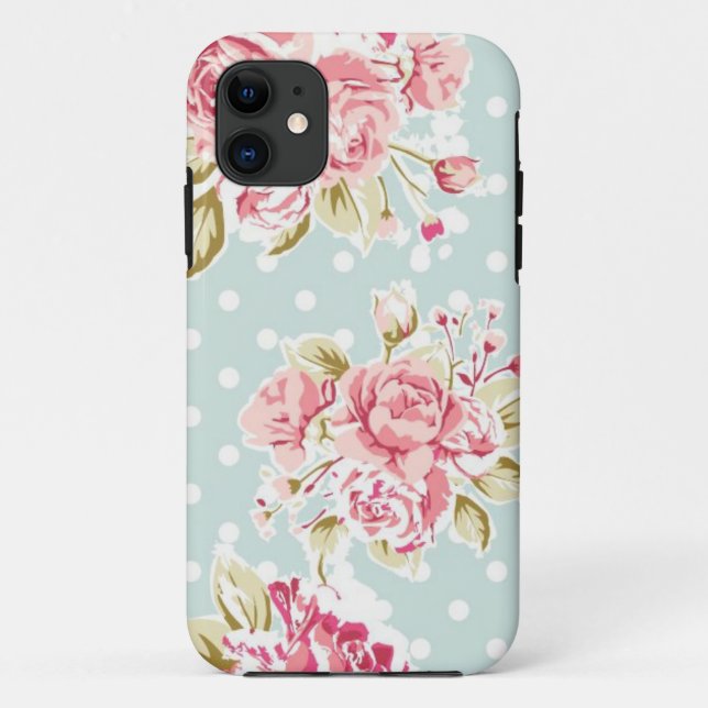 Antike Rose Case-Mate iPhone Hülle (Rückseite)