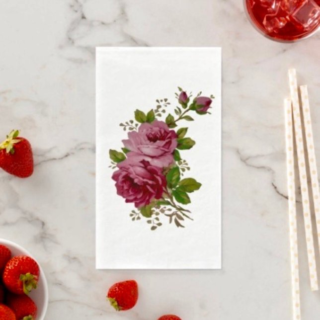 Antike Rose  Serviette (Von Creator hochgeladen)