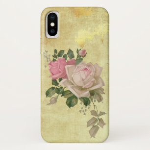 Antike Rosen auf Gold Case-Mate iPhone Hülle