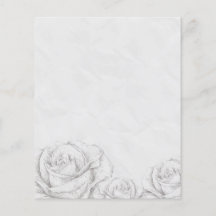 Antike Rosen Blumen Grau Dekorativ