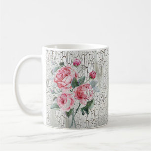 Antike Rosen Kaffeetasse