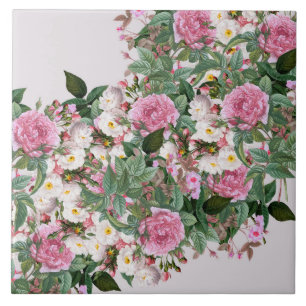 Antike Rosen Keramikfliese