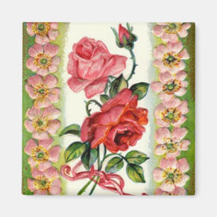 Antike Rosen Magnet