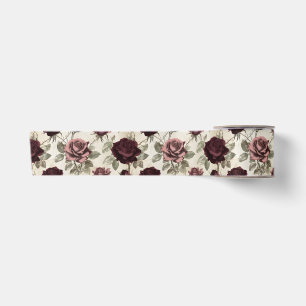 Antike Rosen Satinband