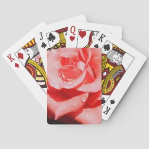 Antike Rosen Spielkarten