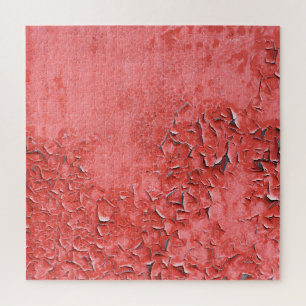Antike Rostige Eisenwandstruktur Puzzle