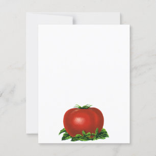 Antike rote reife Tomate, Gemüse und Früchte