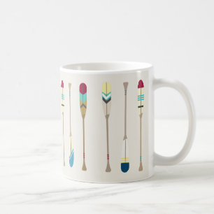 Antike Ruder Kaffeetasse