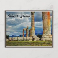 Antike Ruinen in Athen - Griechenland
