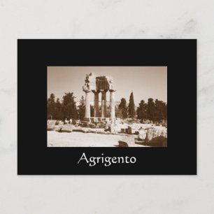 Antike Ruinen Postkarte