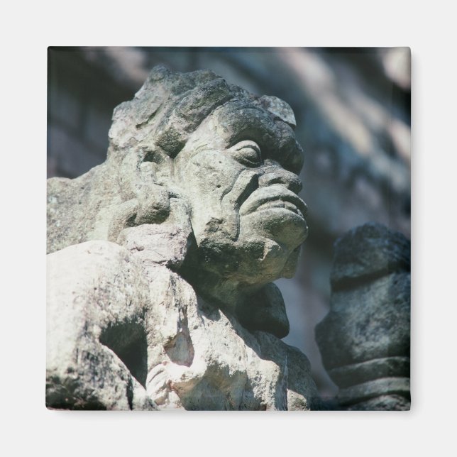 Antike Ruinen Stadt Copan N.W. Honduras Foto Magnet (Vorne)