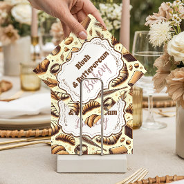 Antike rustikale Bäckerei Serviette