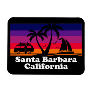Antike Santa Barbara Kalifornien Magnet
