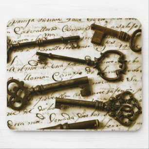 Antike Schlüssel Mousepad