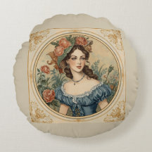 Antike, schöne Frauen im Blumengarten