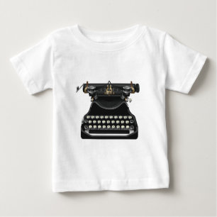 Antike Schreibmaschine Baby T-shirt