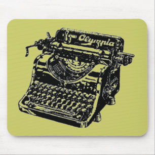 Antike Schreibmaschine Mousepad