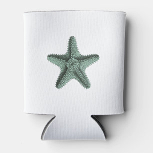 Antike Seestarfish-Illustration Dosenkühler