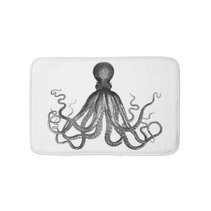 Antike SeeSteampunk Krake Vintages Kraken Badematte